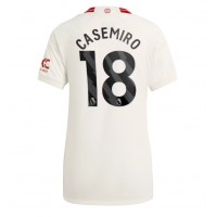 Manchester United Casemiro #18 Fotballklær Tredjedrakt Dame 2023-24 Kortermet